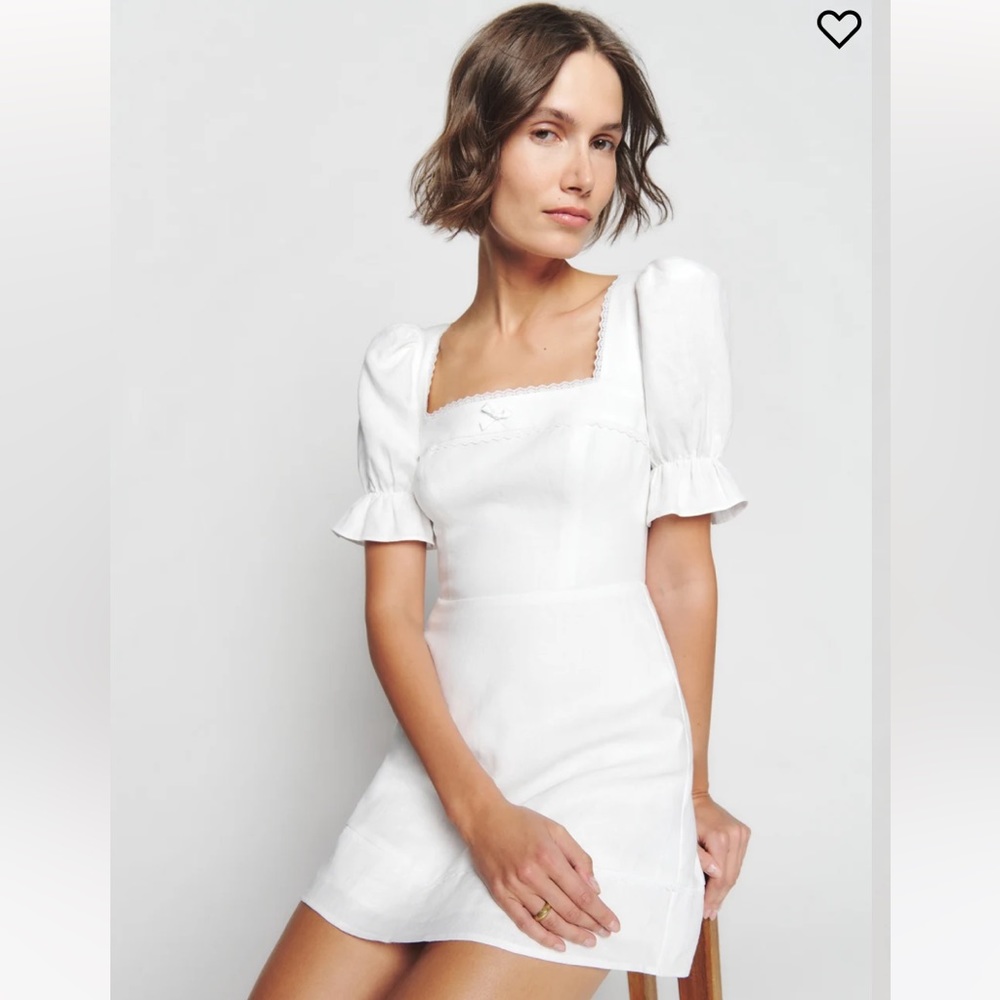 Reformation Evianna Linen Dress